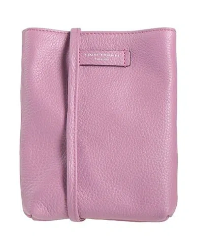 Gianni Chiarini Woman Cross-body Bag Fuchsia Size - Leather In Pink
