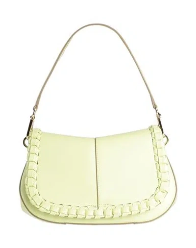Gianni Chiarini Woman Handbag Acid Green Size - Leather