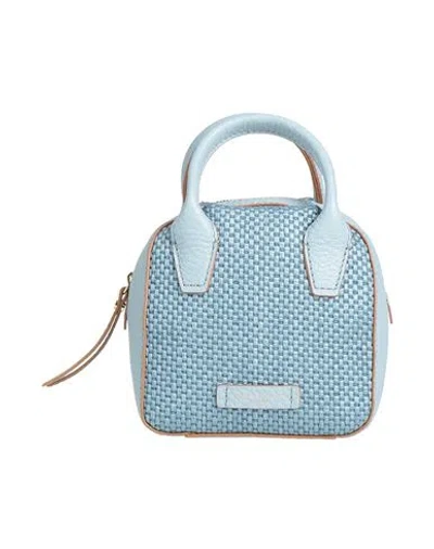 Gianni Chiarini Woman Handbag Azure Size - Leather In Blue