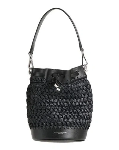 Gianni Chiarini Woman Handbag Black Size - Textile Fibers