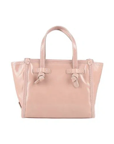Gianni Chiarini Woman Handbag Blush Size - Leather In Pink