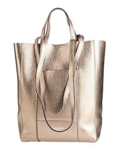 Gianni Chiarini Woman Handbag Bronze Size - Leather In Yellow