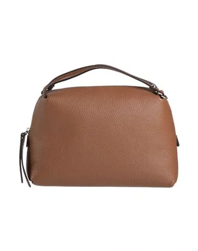 Gianni Chiarini Woman Handbag Brown Size - Soft Leather