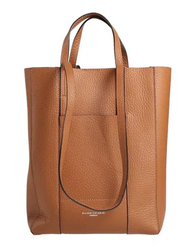 Gianni Chiarini Woman Handbag Brown Size - Leather