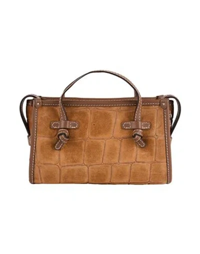 Gianni Chiarini Woman Handbag Brown Size - Leather
