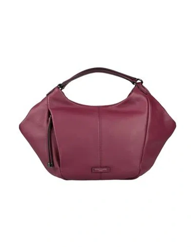 Gianni Chiarini Woman Handbag Burgundy Size - Leather In Pink