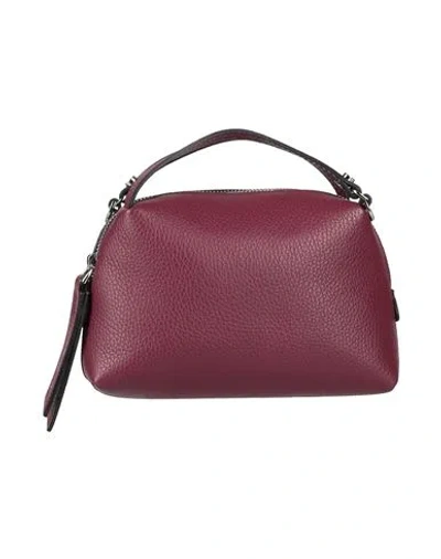Gianni Chiarini Woman Handbag Burgundy Size - Soft Leather