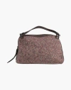 Gianni Chiarini Woman Handbag Chocolate Brown Size - Leather, Textile Fibers