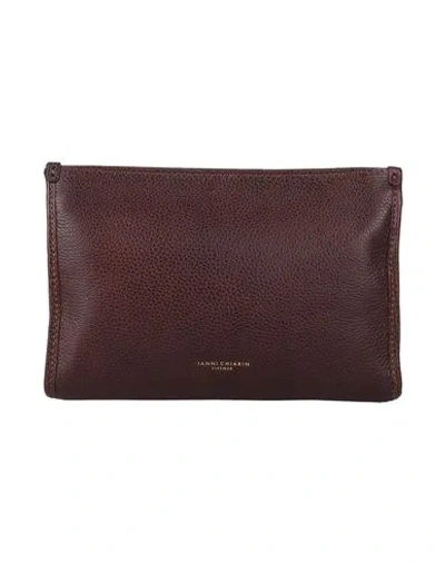Gianni Chiarini Woman Handbag Dark Brown Size - Leather