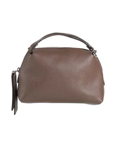 Gianni Chiarini Woman Handbag Dark Brown Size - Soft Leather