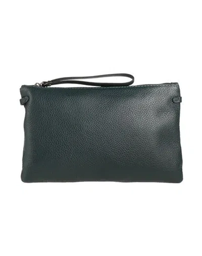 Gianni Chiarini Woman Handbag Dark Green Size - Leather