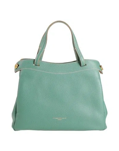 Gianni Chiarini Woman Handbag Dark Green Size - Leather