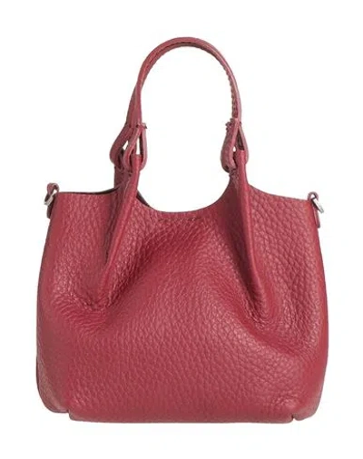 Gianni Chiarini Woman Handbag Garnet Size - Leather In Red