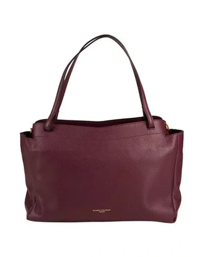 Gianni Chiarini Woman Handbag Garnet Size - Leather In Red