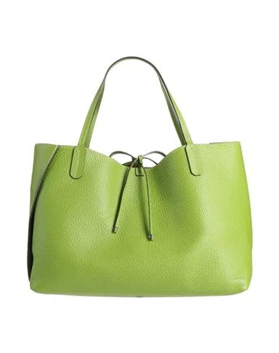 Gianni Chiarini Woman Handbag Green Size - Leather