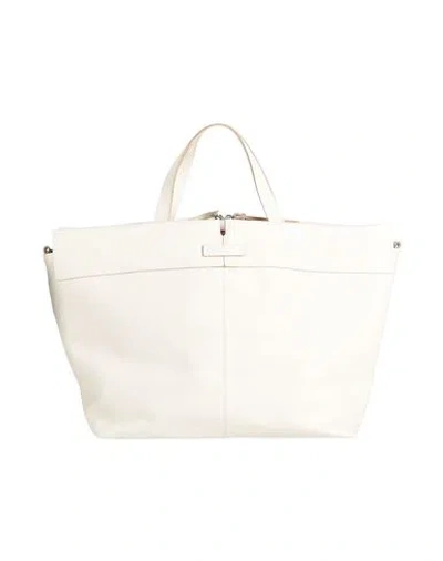 Gianni Chiarini Woman Handbag Ivory Size - Leather In White