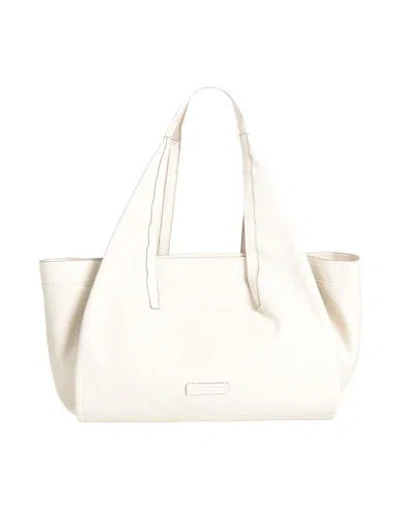 Gianni Chiarini Woman Handbag Ivory Size - Leather In White