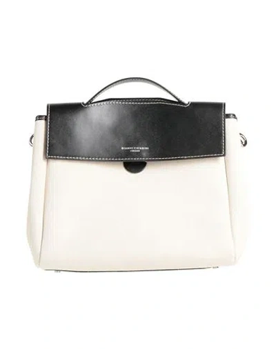 Gianni Chiarini Woman Handbag Ivory Size - Textile Fibers In White