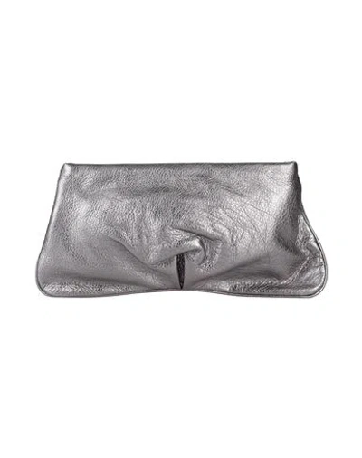 Gianni Chiarini Woman Handbag Lead Size - Leather In Metallic