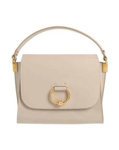 Gianni Chiarini Woman Handbag Light Grey Size - Leather In Gray