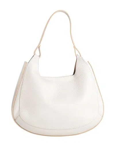 Gianni Chiarini Woman Handbag Light Grey Size - Leather In Gray