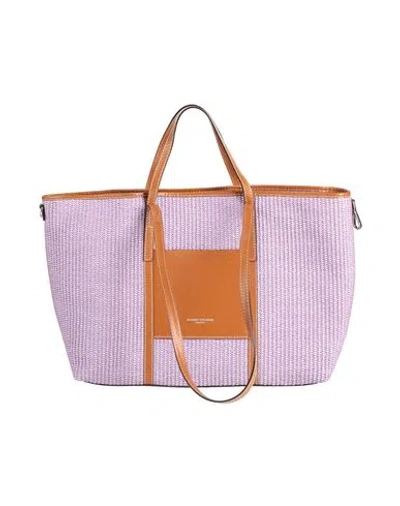 Gianni Chiarini Woman Handbag Lilac Size - Textile Fibers In Purple