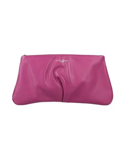 Gianni Chiarini Woman Handbag Magenta Size - Leather In Pink