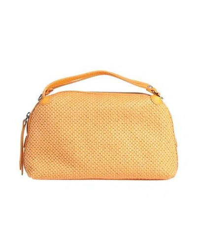 Gianni Chiarini Woman Handbag Mandarin Size - Leather, Textile Fibers