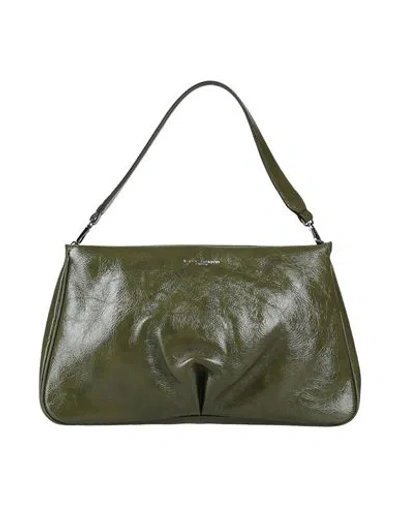 Gianni Chiarini Woman Handbag Military Green Size - Leather