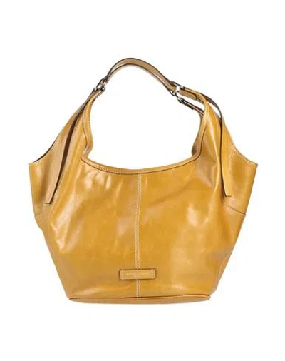 Gianni Chiarini Woman Handbag Mustard Size - Leather In Yellow