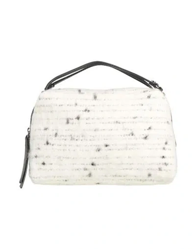 Gianni Chiarini Woman Handbag Off White Size - Leather