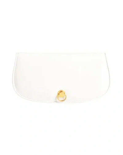 Gianni Chiarini Woman Handbag Off White Size - Leather