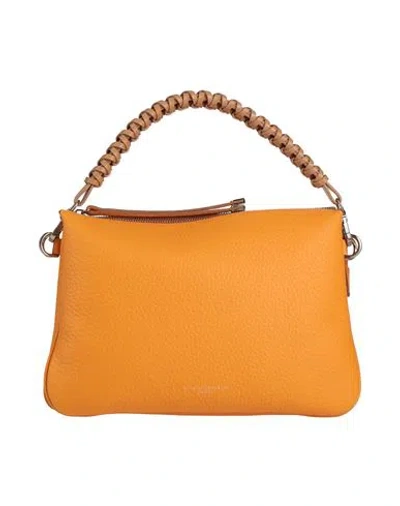 Gianni Chiarini Woman Handbag Orange Size - Leather