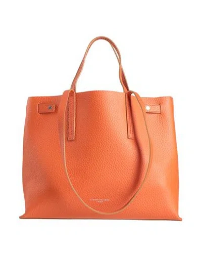 Gianni Chiarini Woman Handbag Orange Size - Leather