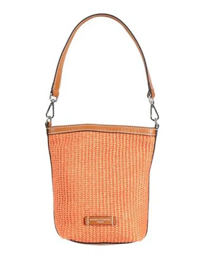Gianni Chiarini Woman Handbag Orange Size - Textile Fibers