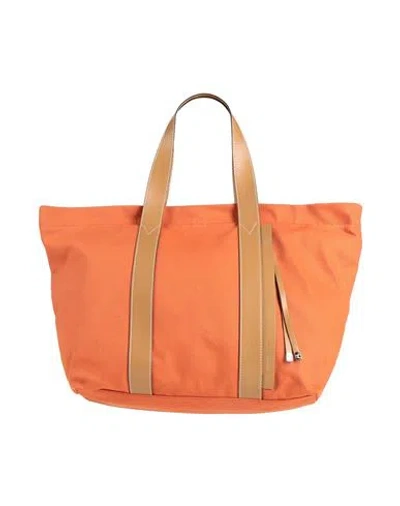 Gianni Chiarini Woman Handbag Orange Size - Textile Fibers
