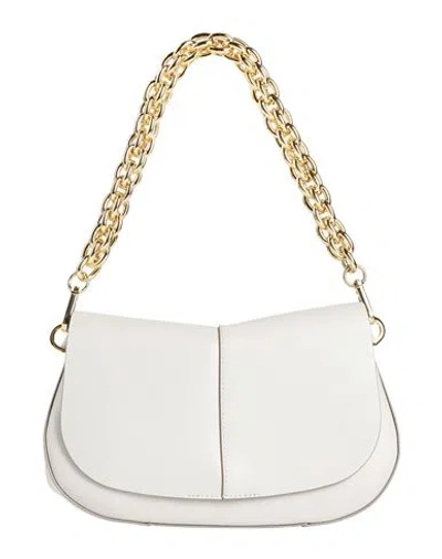 Gianni Chiarini Woman Handbag Pastel Yellow Size - Leather