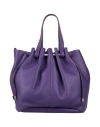 Gianni Chiarini Woman Handbag Purple Size - Leather