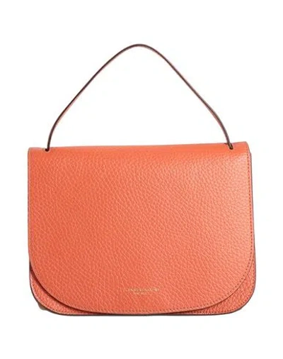 Gianni Chiarini Woman Handbag Rust Size - Leather In Orange