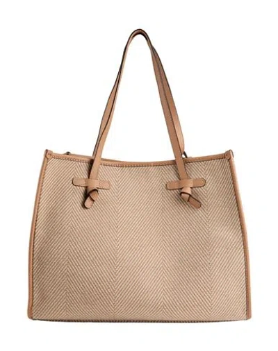 Gianni Chiarini Woman Handbag Sand Size - Textile Fibers
