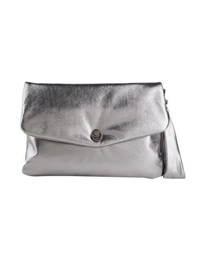 Gianni Chiarini Woman Handbag Silver Size - Leather