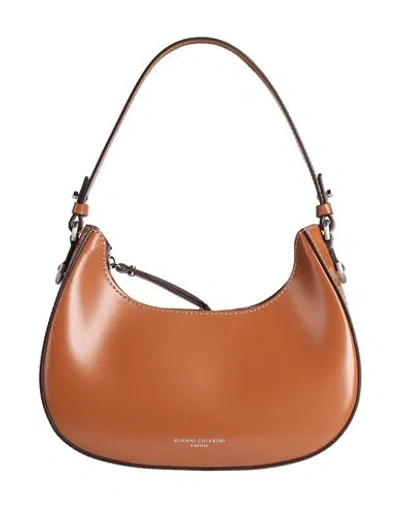 Gianni Chiarini Woman Handbag Tan Size - Calfskin In Brown