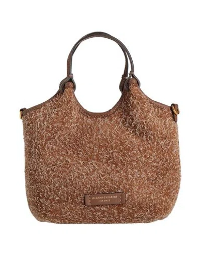 Gianni Chiarini Woman Handbag Tan Size - Leather In Brown