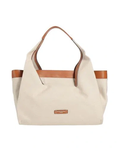 Gianni Chiarini Woman Handbag Beige Size - Textile Fibers In Neutral
