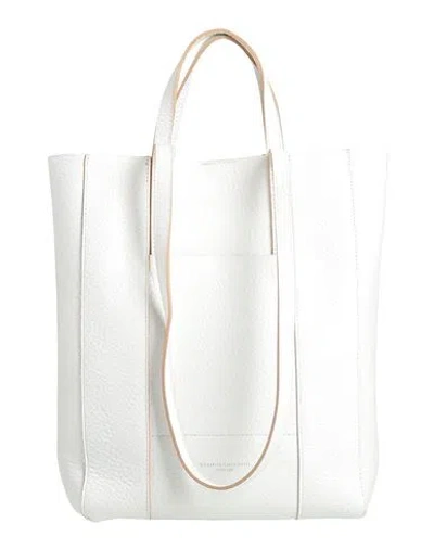Gianni Chiarini Woman Handbag White Size - Leather