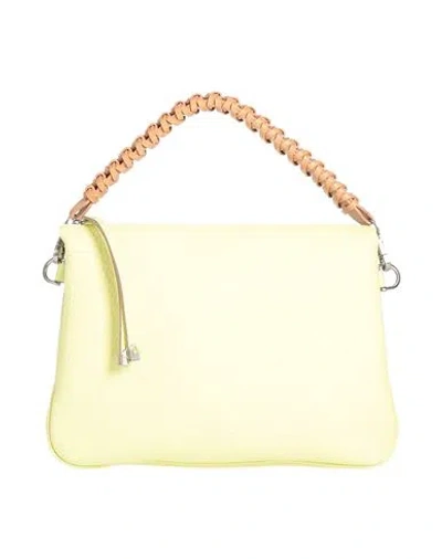 Gianni Chiarini Woman Handbag Yellow Size - Leather