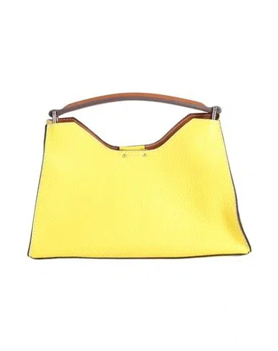 Gianni Chiarini Woman Handbag Yellow Size - Leather