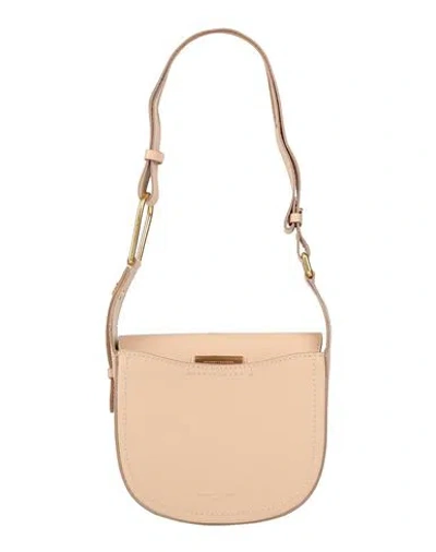 Gianni Chiarini Woman Shoulder Bag Blush Size - Leather In Pink
