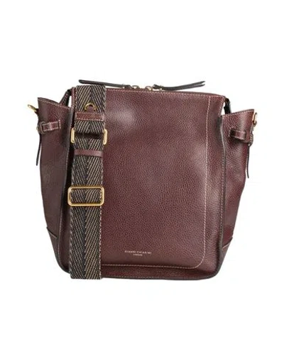 Gianni Chiarini Woman Shoulder Bag Brown Size - Leather