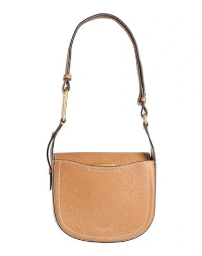 Gianni Chiarini Woman Shoulder Bag Camel Size - Leather In Sand